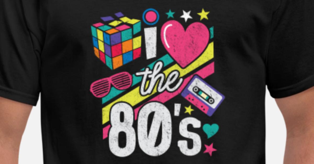 80s Shirt I Love The 80s - Clothes 